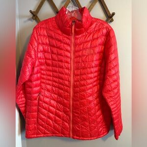 The North Face Women’s Red Lightweight Packable Puffer Jacket